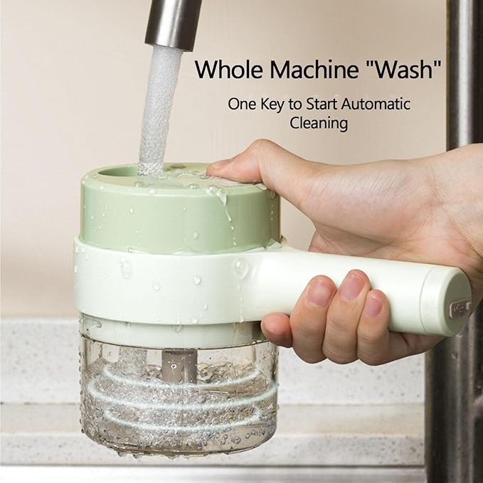 4-in-1 Rechargeable Electric Vegetable Chopper