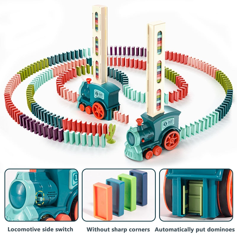Domino Train Toy – Automatic Domino Laying