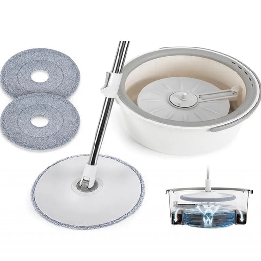 Floor Cleaning Mop – EasyRing Spin Mop and Bucket Set