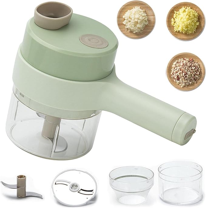 4-in-1 Rechargeable Electric Vegetable Chopper