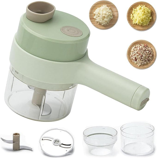 4-in-1 Rechargeable Electric Vegetable Chopper
