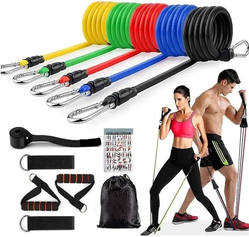 Resistance Bands Workout Set – 11 Pieces