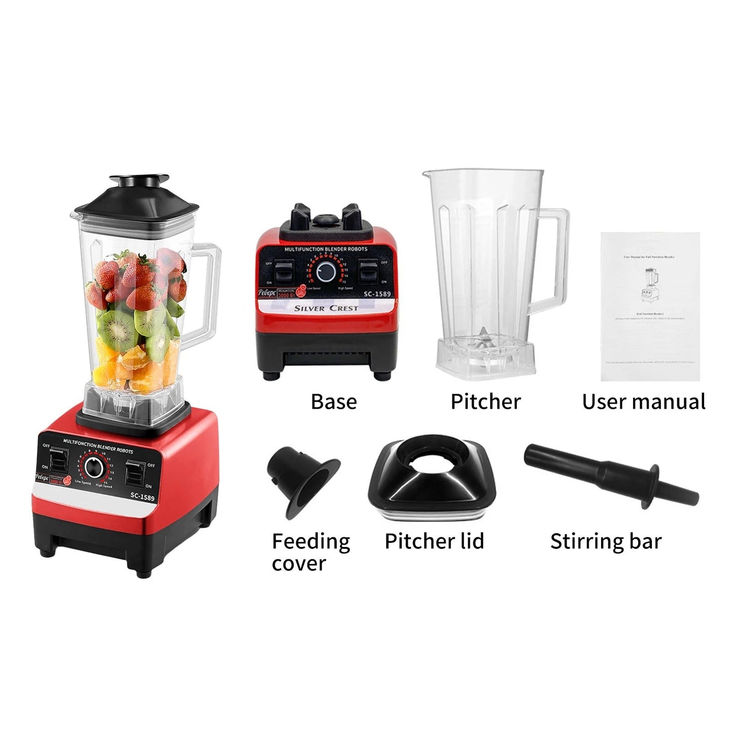 Multi-Functional Blender 4500W
