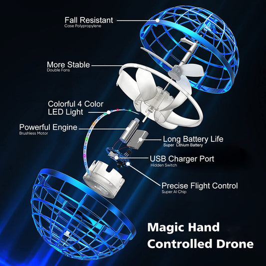 Flying Spinner Ball – Magic Hover Toy