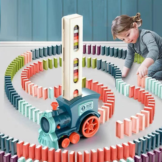 Domino Train Toy – Automatic Domino Laying