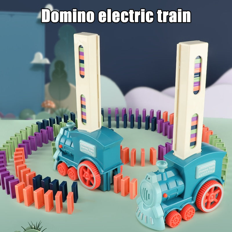 Domino Train Toy – Automatic Domino Laying