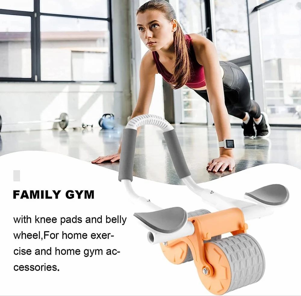 2-in-1 Ab Exercise Wheel