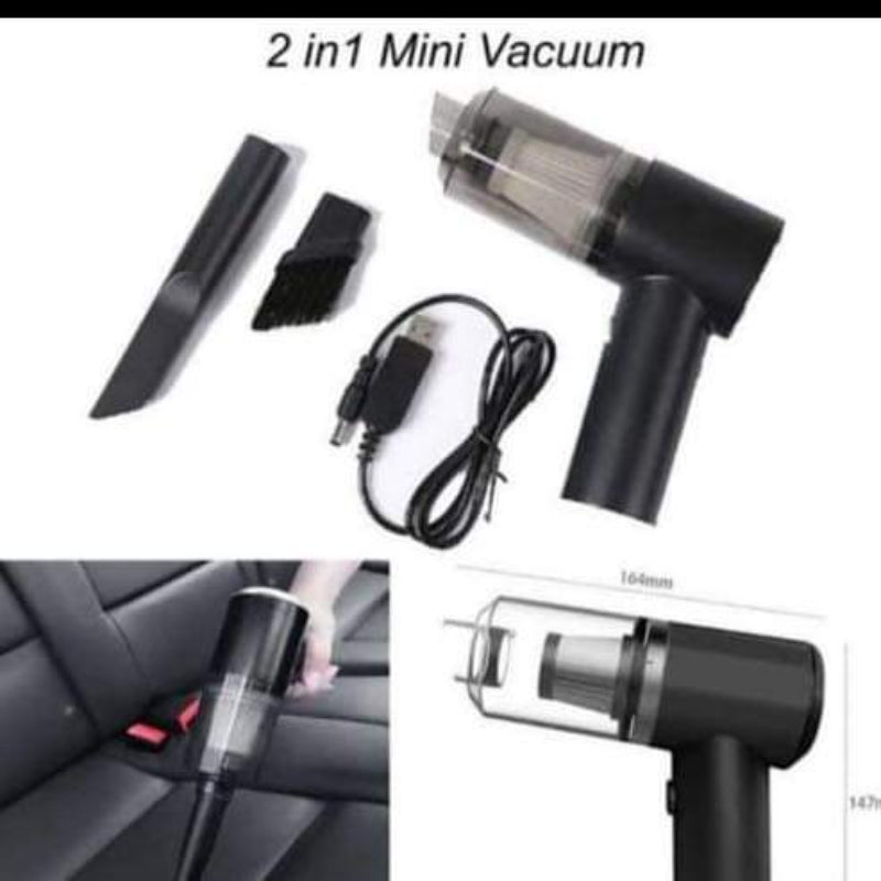 Small Portable Vacuum Cleaner 3-in-1