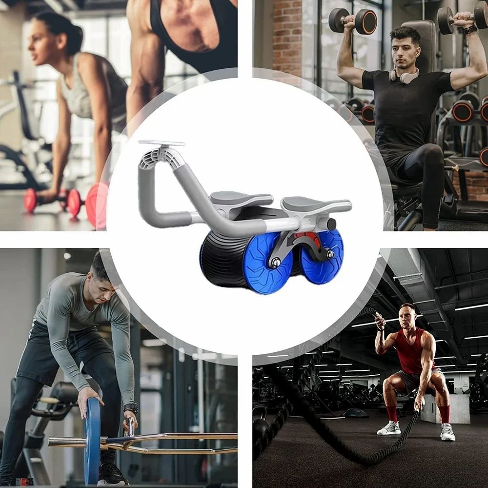 2-in-1 Ab Exercise Wheel