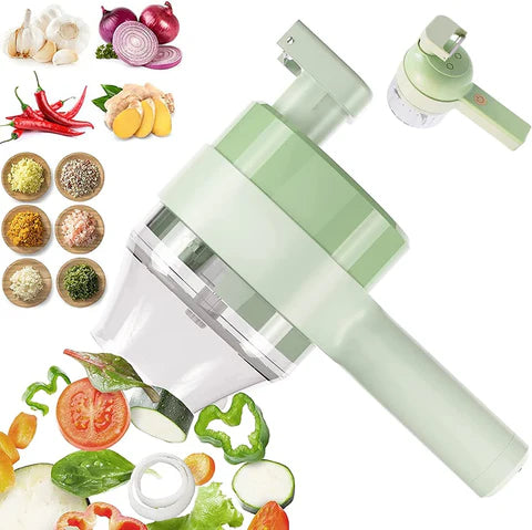 4-in-1 Rechargeable Electric Vegetable Chopper